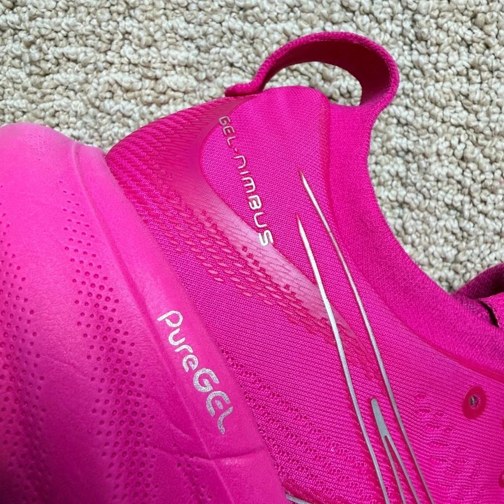 ASICS Gel-Nimbus 25 Pink Womens 10.5/ Mens 9 Running Shoes